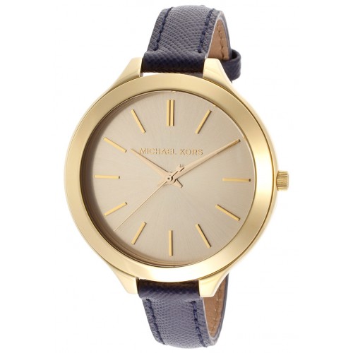 michael kors womens watch leather strap