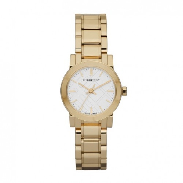 Burberry BU9203 Women's Swiss Gold Ion Plated Stainless Steel Bracelet Watch