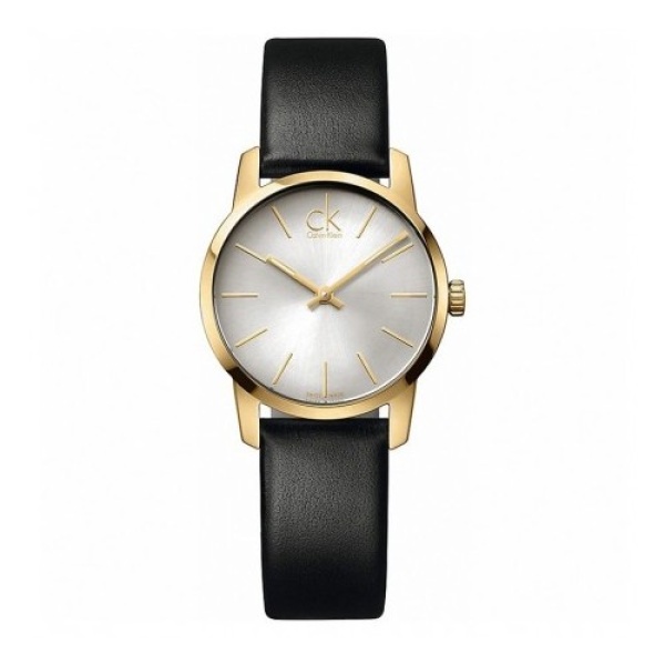 Calvin Klein K2G23520 City Gold Leather Watch