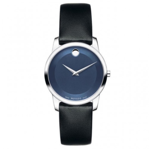 MOVADO 606611 Ladies Museum Blue Dial Watch