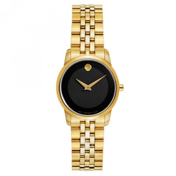 Movado 0607005 Women's Analog Display Swiss Quartz Gold Watch