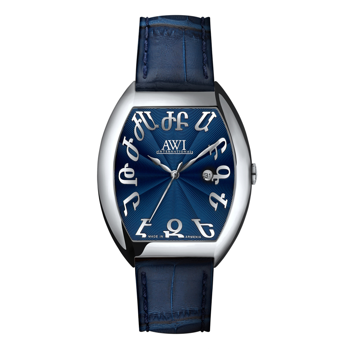 AWI 2444.T3 Men's Watch With Armenian Letters