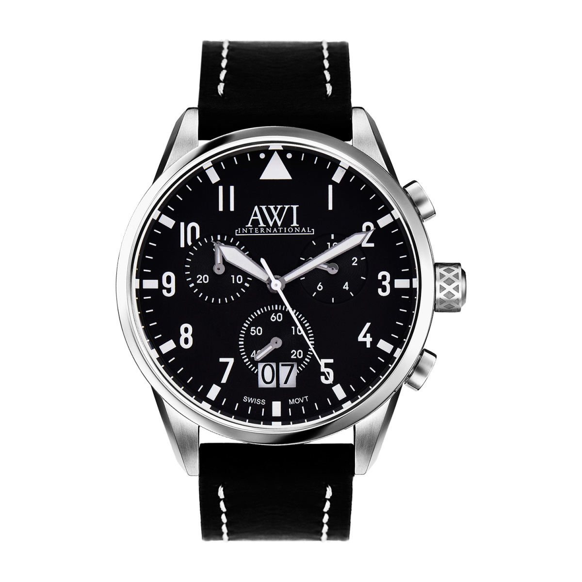 AWI AW1393CH.1 Men's Black Watch