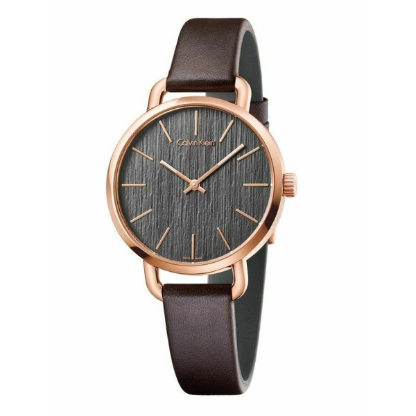 Calvin Klein Even K7B236G3 Ladies Analogue Quartz Watch with Leather Strap