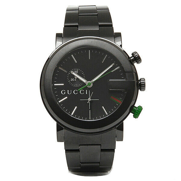 Gucci G-Chrono YA101331 Chronograph Black PVD Stainless Steel Gents Watch