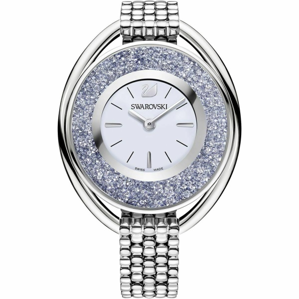 Swarovski 5263904 Crystalline Oval Silver Tone Ladies Watch