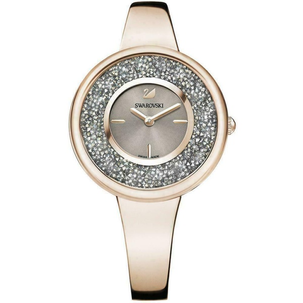 Swarovski 5376077 Crystalline Pure Metal Bracelet Champagne Tone Watch