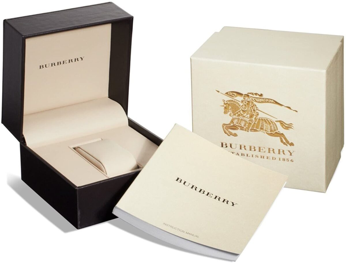 Burberry City BU9006 Stainless Steel Rose Plated 38 mm Two-Tone Unisex Watch
