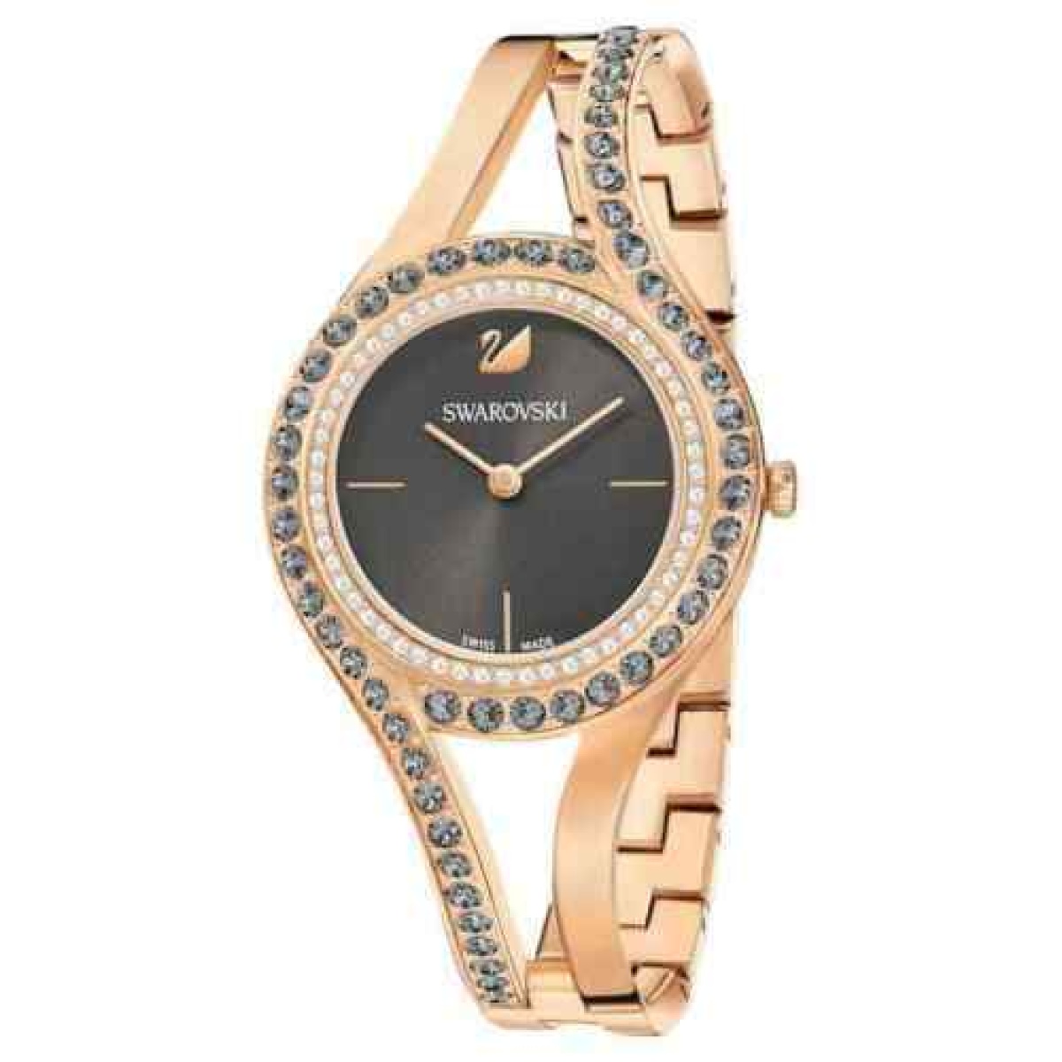 Swarovski Eternal 5377551 Dark gray Rose-gold Tone Watch